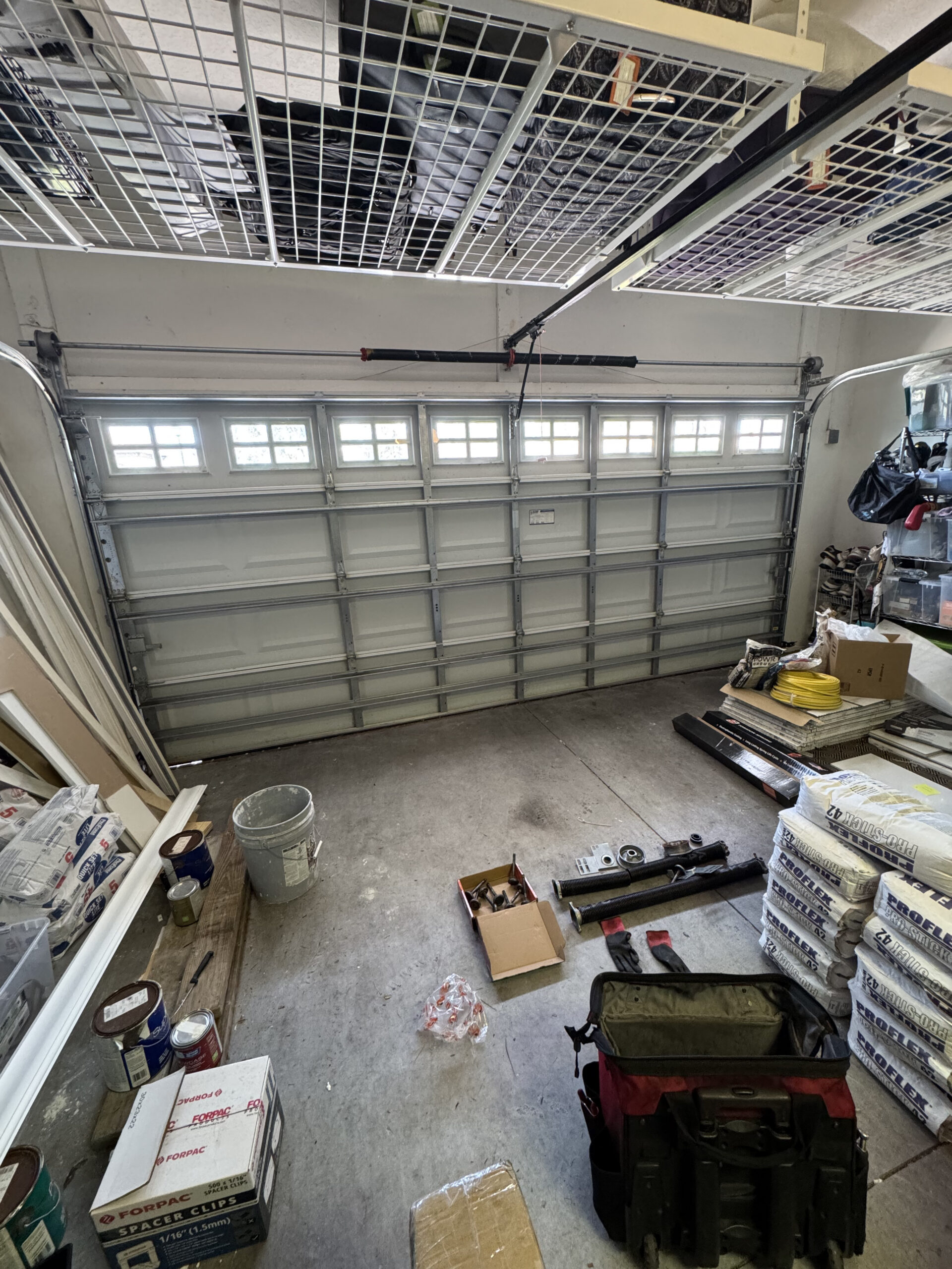Hurricane-rated Garage Door Installation
