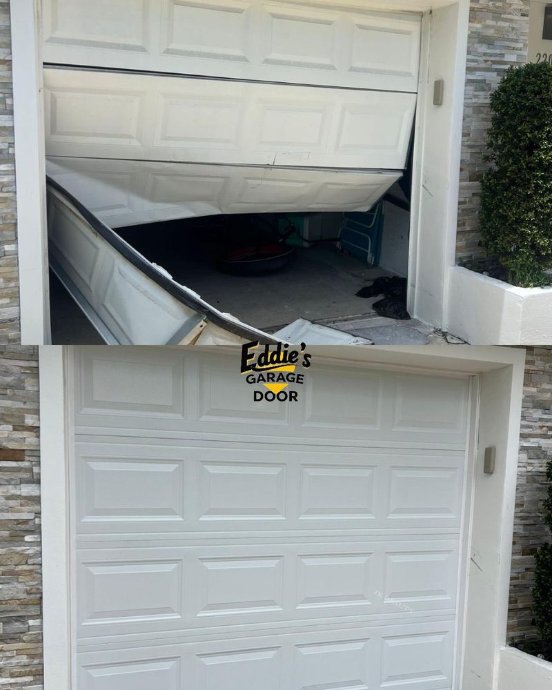 Crushed bottom panel